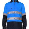 Ritemate Vented L/S F/O Reflective Shirt