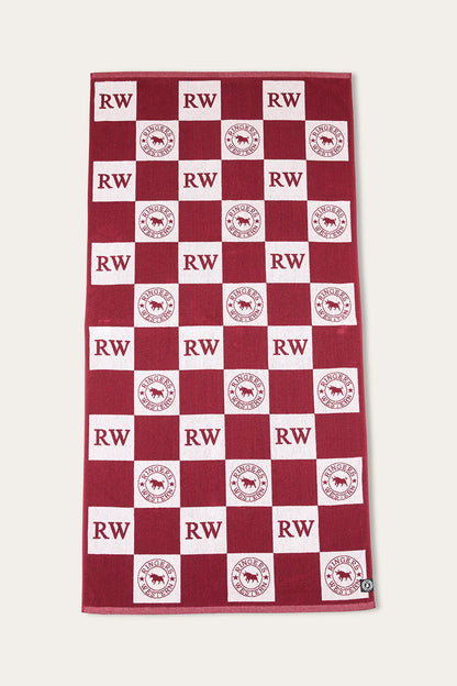 Ringers Western Check Cotton Jacquard Towel