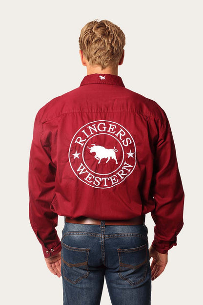 Ringers Western Hawkeye Mens Full Button Work Shirt