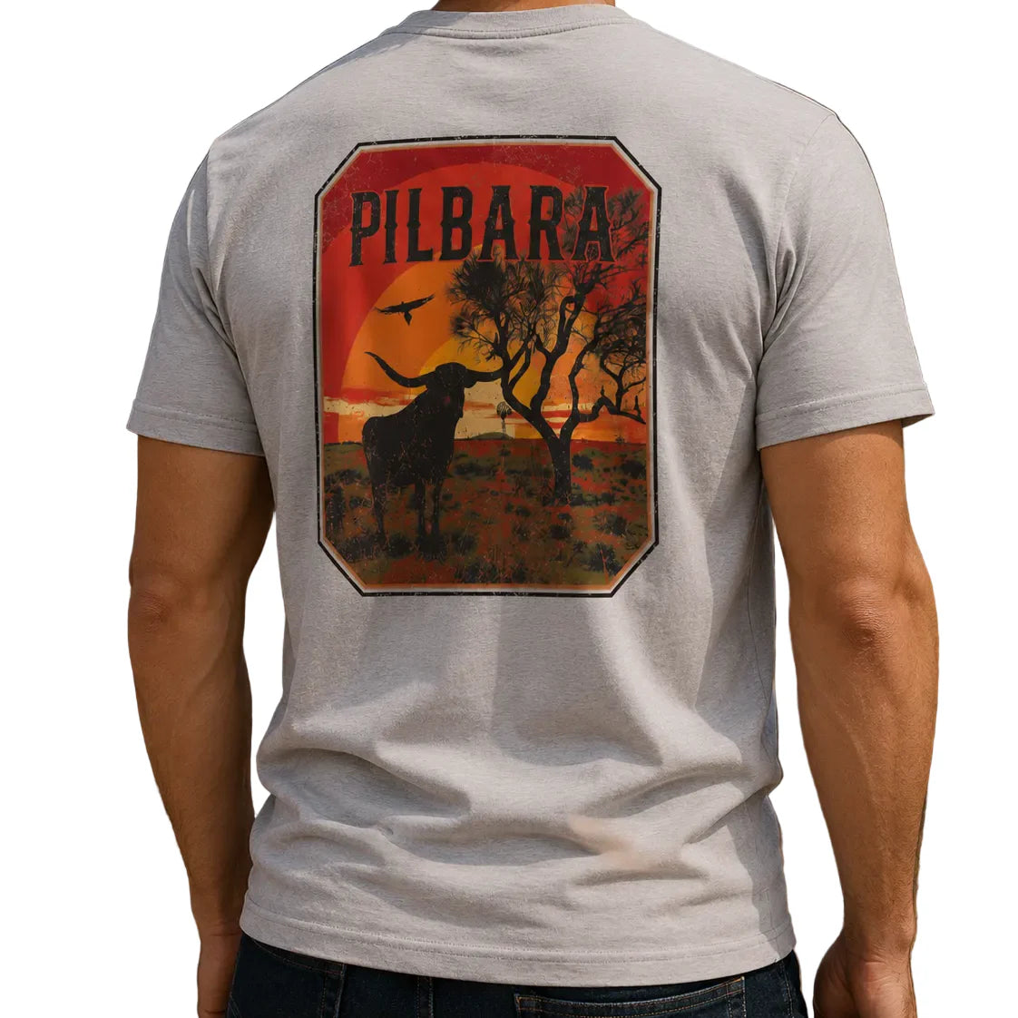 Pilbara Men's Pilbara Sunset T-Shirt