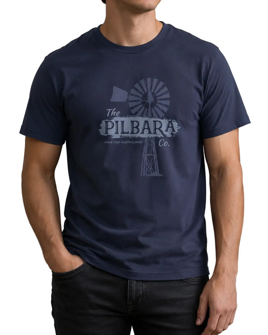 Pilbara Mens The Pilbara Co. T-Shirt