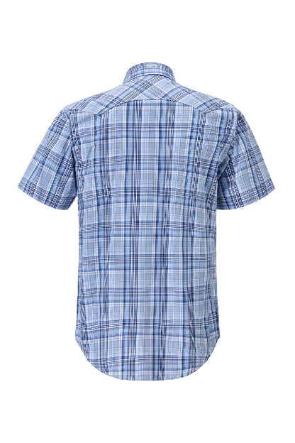 Pilbara Western Men's Snap Button S/S Shirt