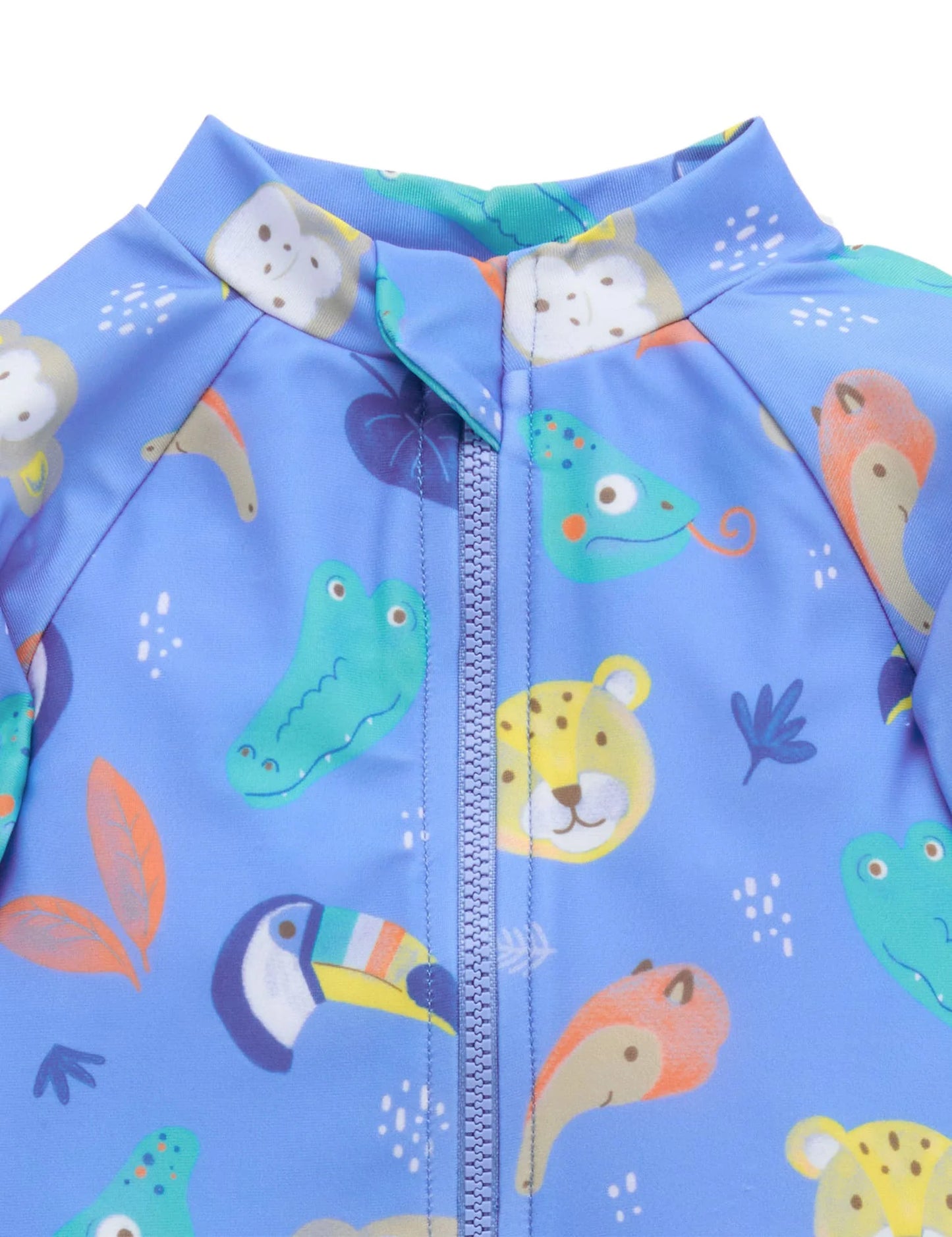 Purebaby Printed LS Rashie Sunsuit