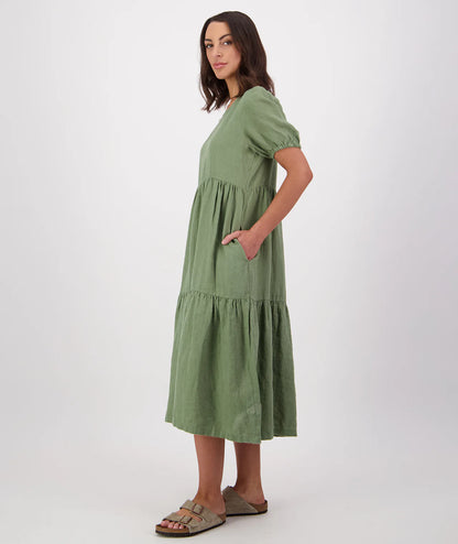 Swanndri Alma Gathered Dress