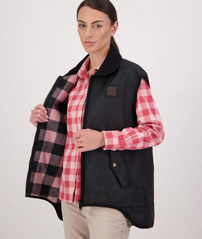 Swanndri Foxton Ladies Oilskin Vest