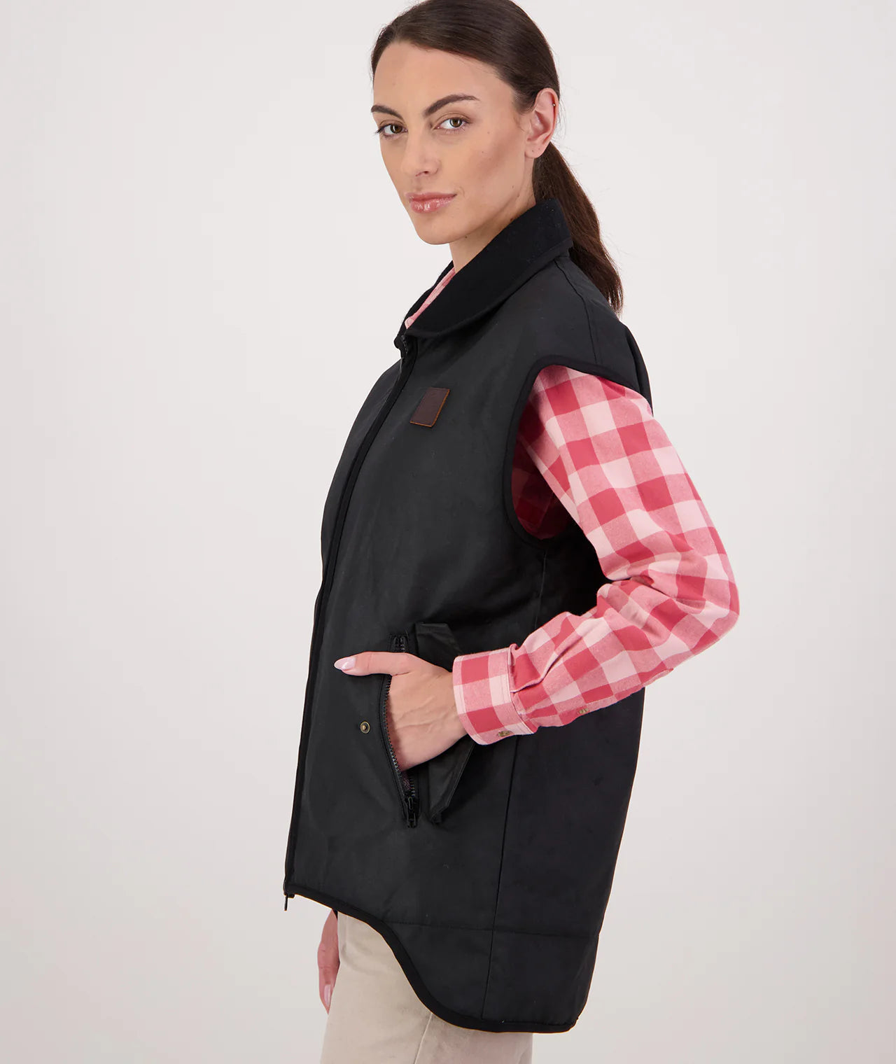Swanndri Foxton Ladies Oilskin Vest