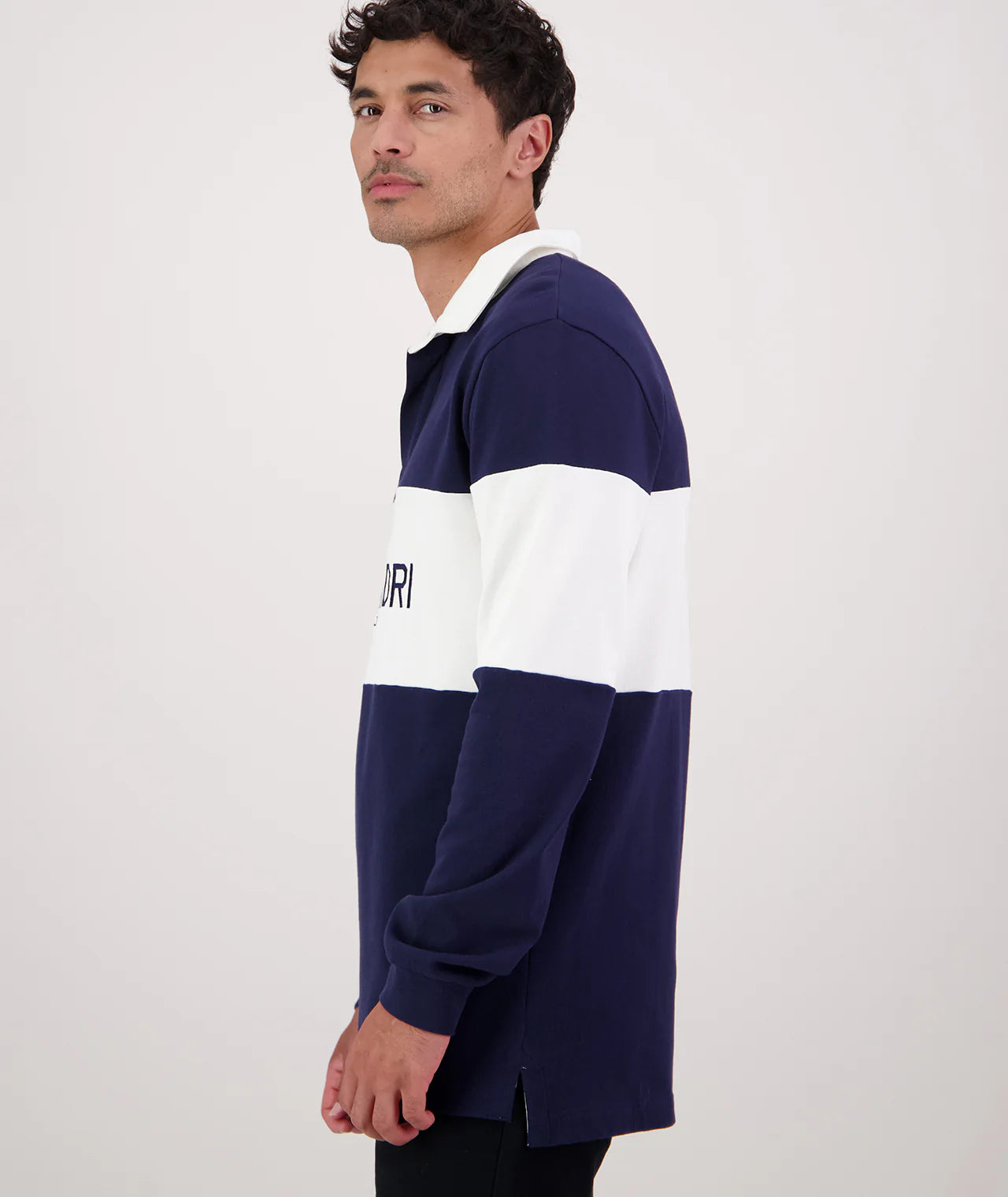 Swanndri Men's Leeston Panelled LS Rugby Top