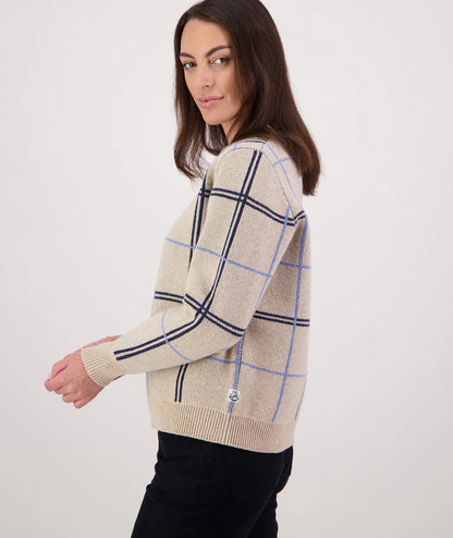 Swanndri Womens Yasmin Check Knit