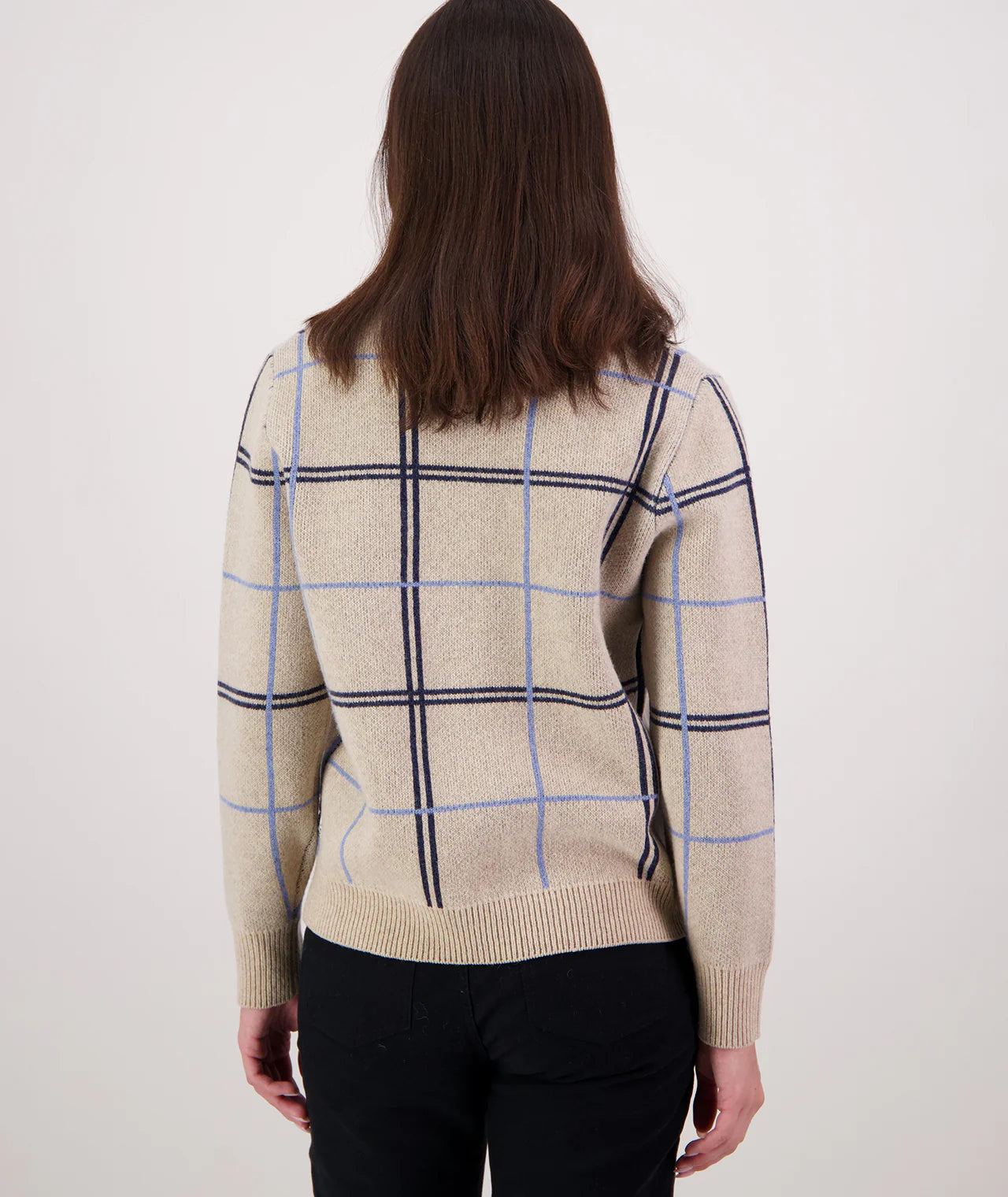 Swanndri Womens Yasmin Check Knit