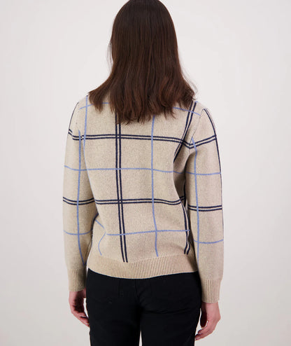 Swanndri Womens Yasmin Check Knit