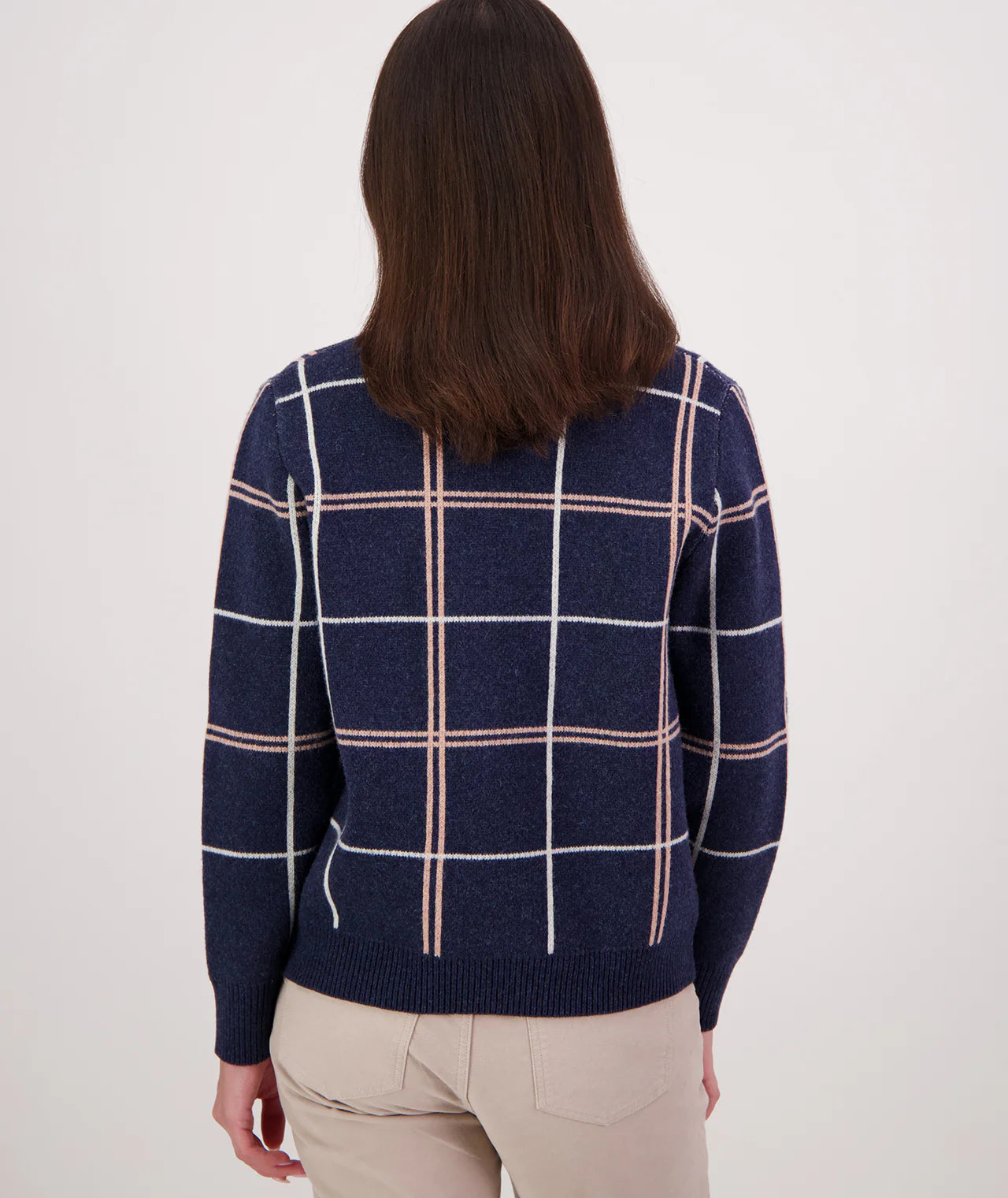 Swanndri Womens Yasmin Check Knit