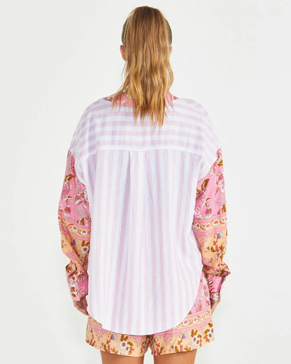 Sass Chiara Spliced Shirt