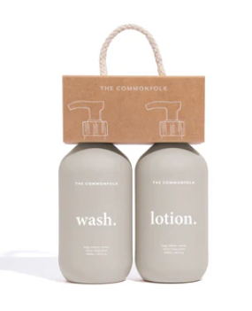 The Commonfolk Wash & Lotion Kit