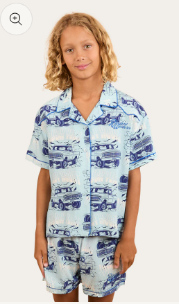 Ringers Western Truck Yeah Kids Short PJ Set