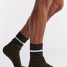 Ambra Mens Chunky Rib Tennis Crew