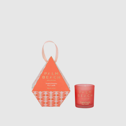 Palm Beach Hanging Bauble Mini Candle