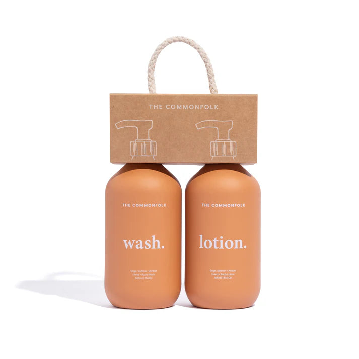 The Commonfolk Wash & Lotion Kit