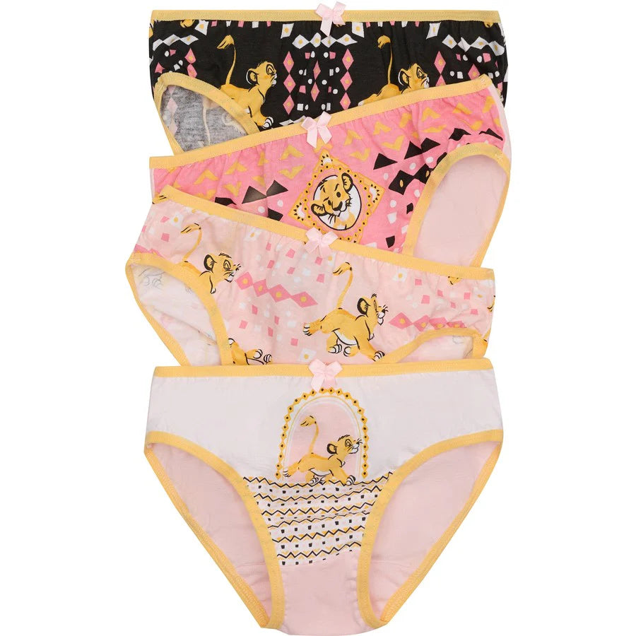 Rio Lion King Girls Brief 4PK