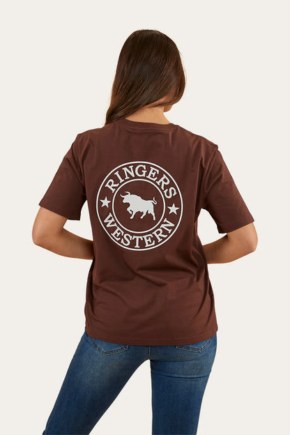 Ringers Western Signature Bull Womens Loose Fit Tee