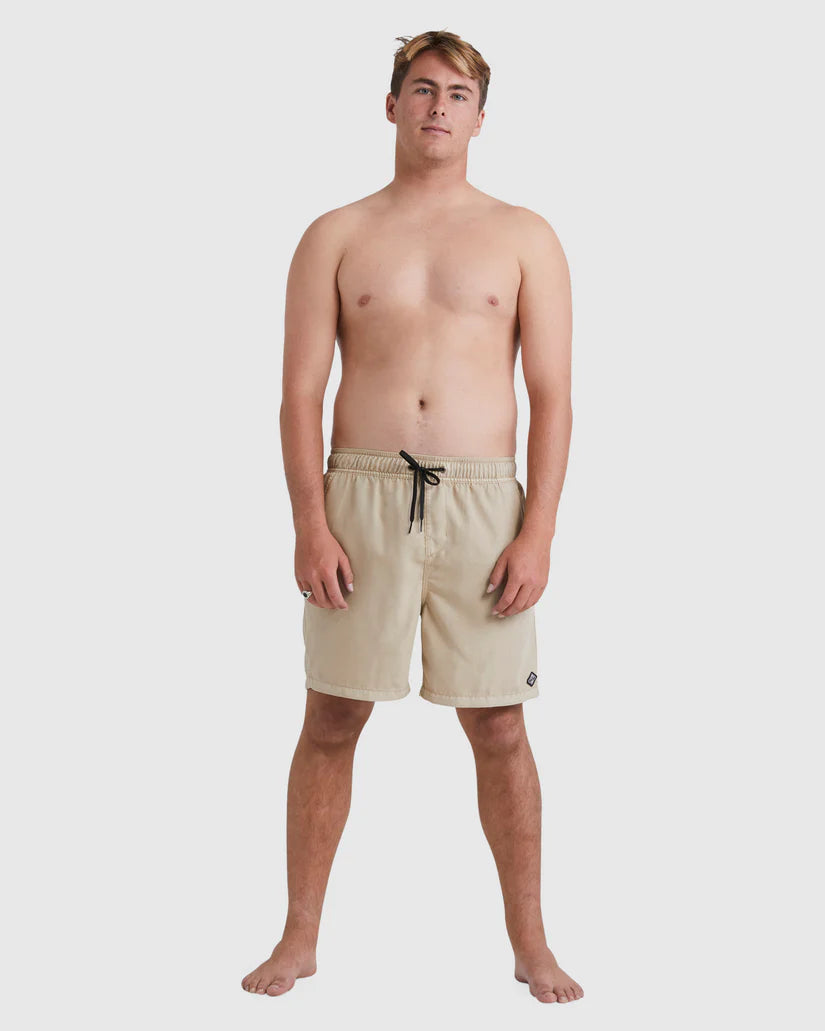 Billabong Mens All Day Overdye Layback Boardshorts