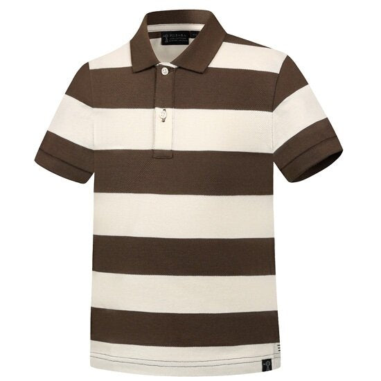 Pilbara Children's Y/D Striped Polo