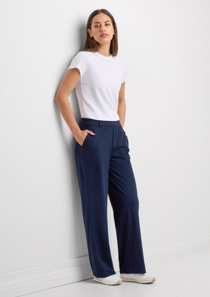 Biz Ladies SoftStretch Straight Leg Pant