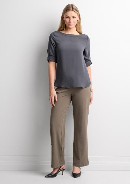 Biz Ladies SoftStretch Straight Leg Pant