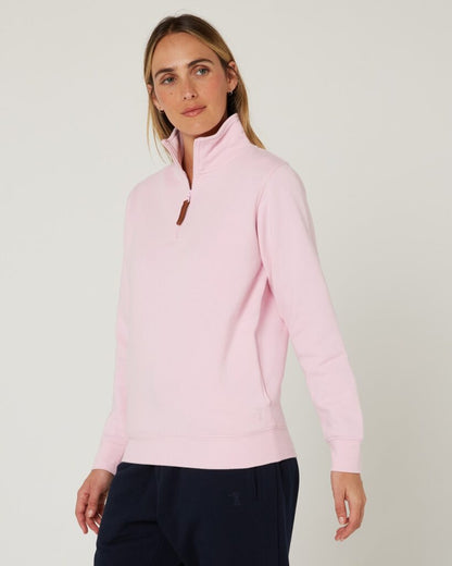 Pilbara ladies Classic zip C/F Pullover