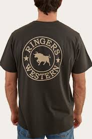 Ringers Western Signature Bull Mens Loose T-Shirt