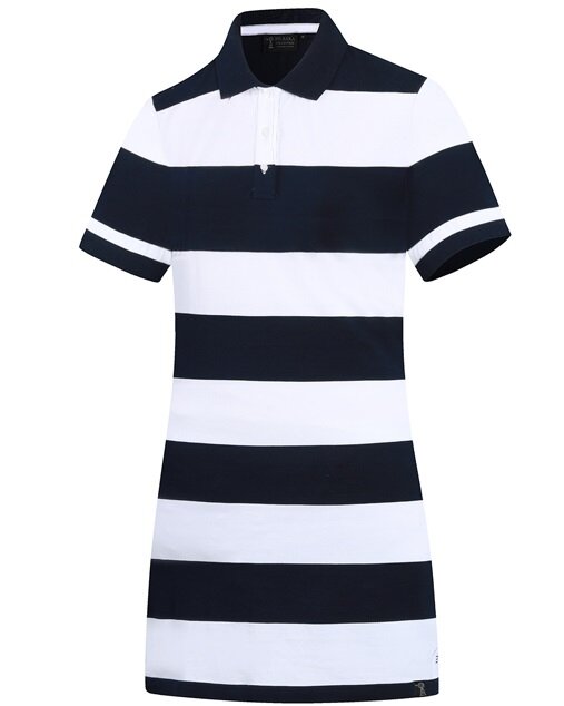 Pilbara Women's Y/D Striped Polo Dress