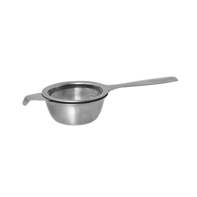 Teaology S/S Long Handle Strainer w Bowl