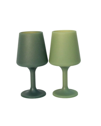 Porter Green Swepp Unbreakable Wine Glass