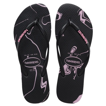 Havaianas Ladies Slim Marble Thongs