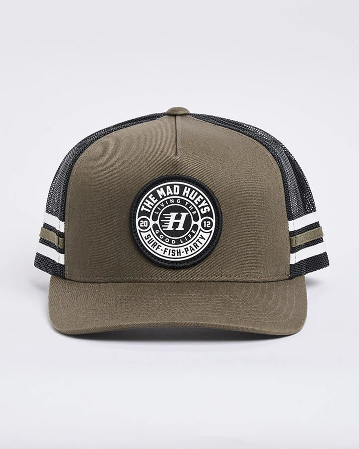 The Mad Hueys Checker Hueys Twill Trucker