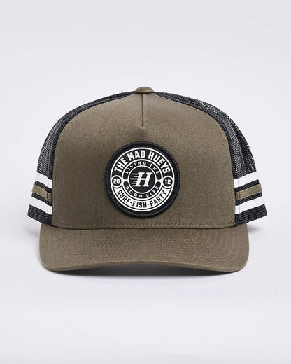 The Mad Hueys Checker Hueys Twill Trucker