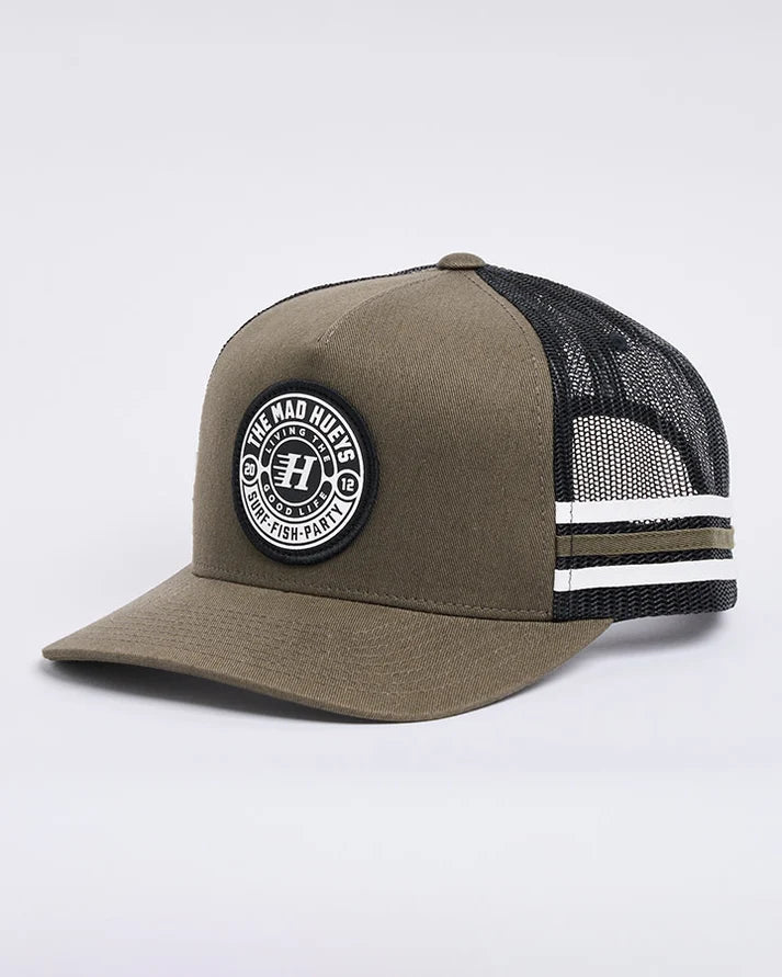 The Mad Hueys Checker Hueys Twill Trucker