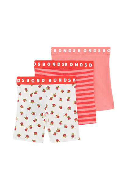 Bonds Kids Next Gen Bike Short 3PK