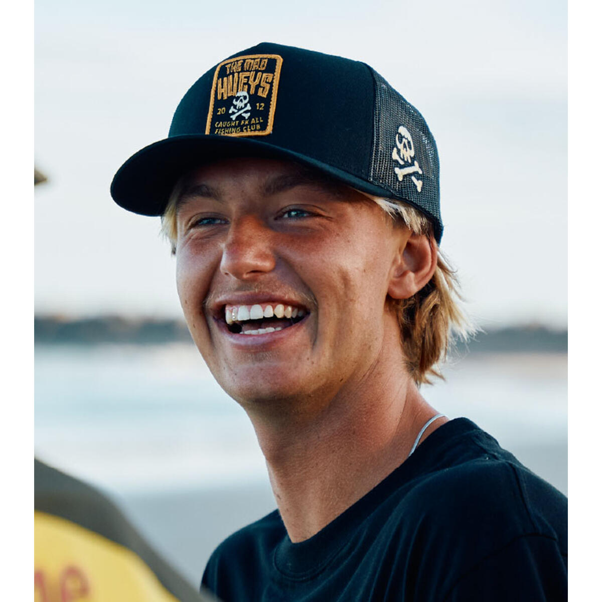 The Mad Hueys Caught FK Skull Twill Trucker