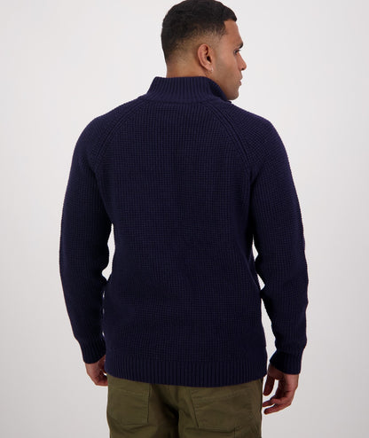 Swanndri Chalky Island Waffle Jumper