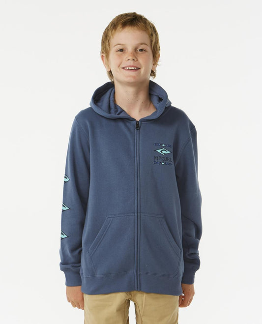 Ripcurl Lost Islands Zip Through Fleece- Boys