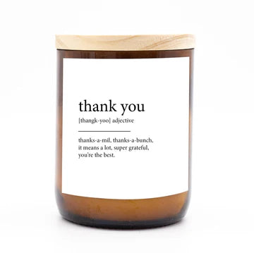 The Commonfolk Dictionary Candle