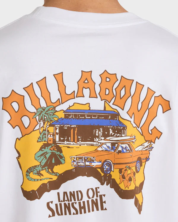Billabong Mens Land Of Sunshine T-Shirt