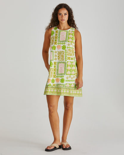 Sass Emmett Tie Back Shift Dress