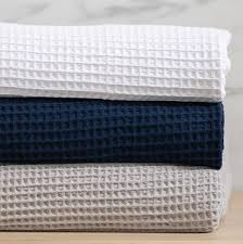 Canningvale Luxury Cotton Waffle Blanket