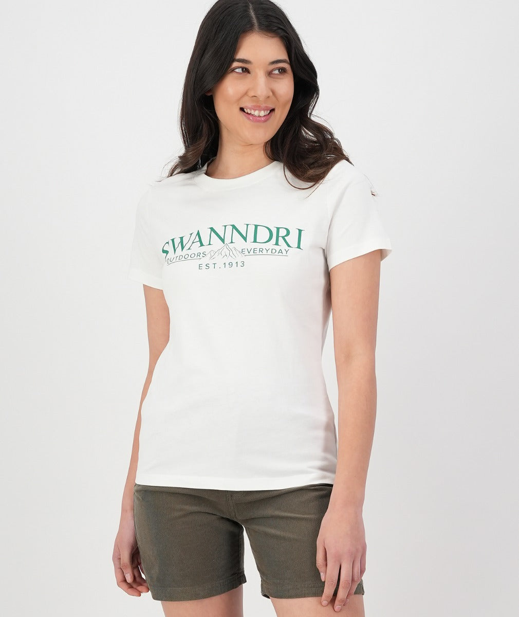 Swanndri Womens Traverse Print T Shirt
