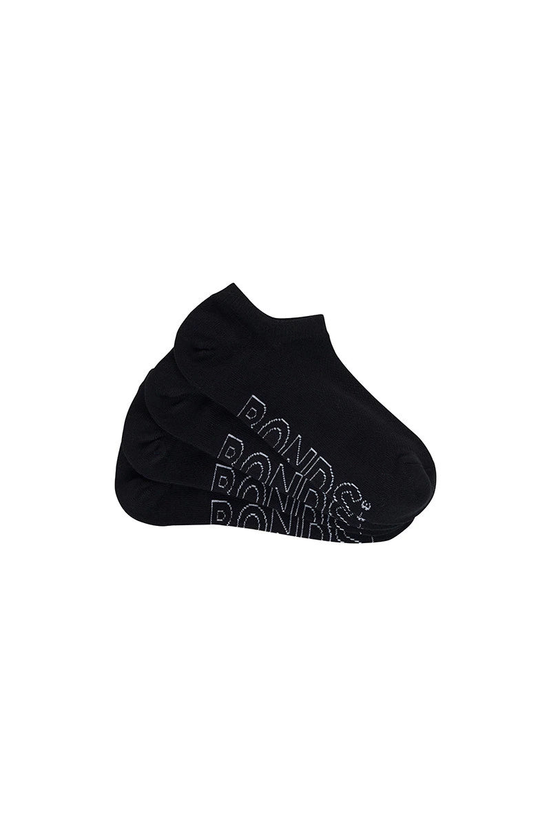 Bonds Lightweight Ladies No Show Sock- 4PK