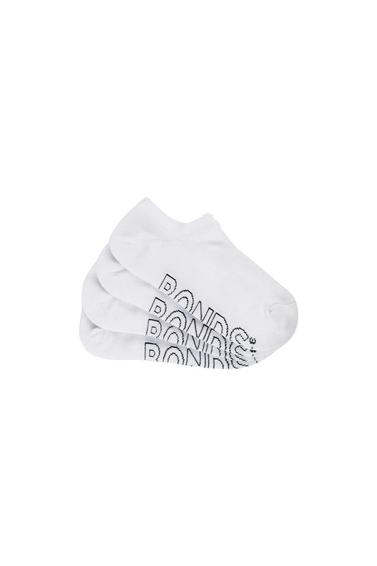Bonds Lightweight Ladies No Show Sock- 4PK