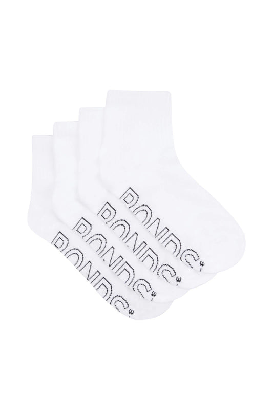 Bonds Lightweight Ladies Qtr Crew- 4PK