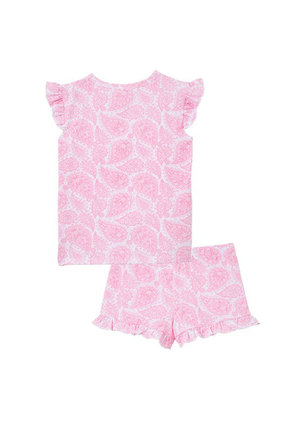 Milky Pink Paisley PJ's