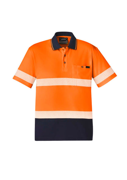 Syzmik Essentials Hi Vis Taped S/S Polo